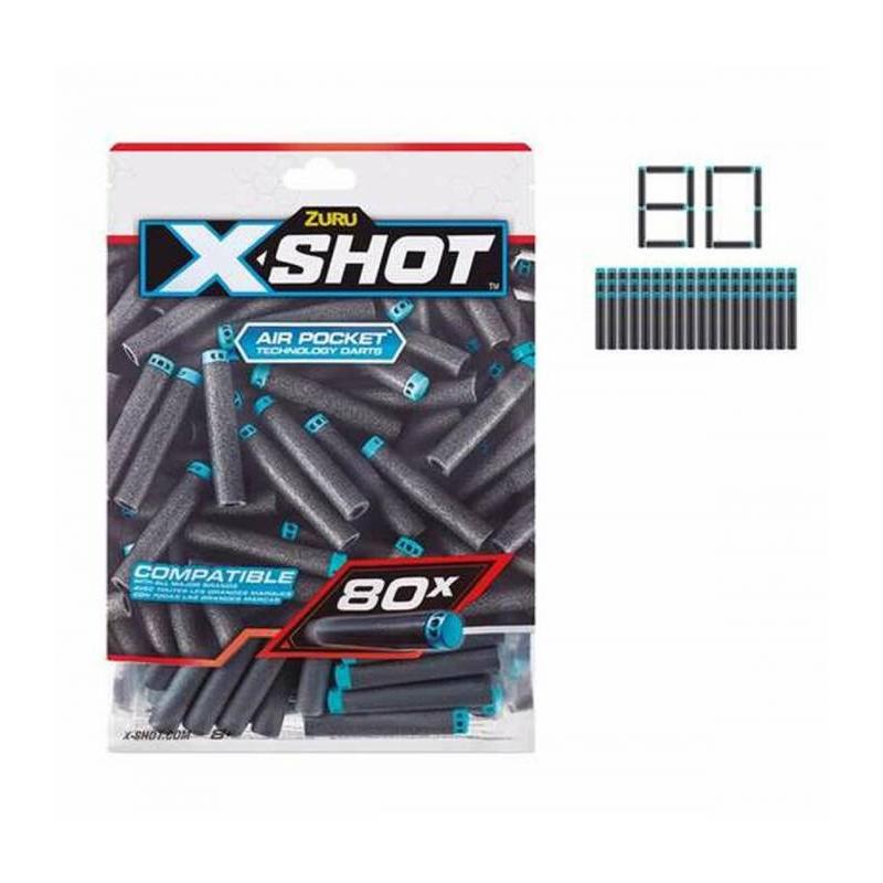 XSHOT BOLSA 80 DARDOS PARA METRALLETAS