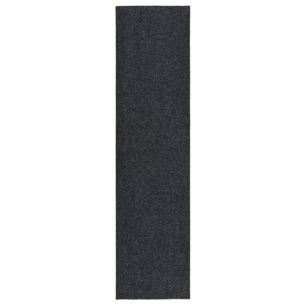Vidaxl Alfombra de Piso para Pasillo Atrapa Suciedad 100x400 Cm - Color Antracita