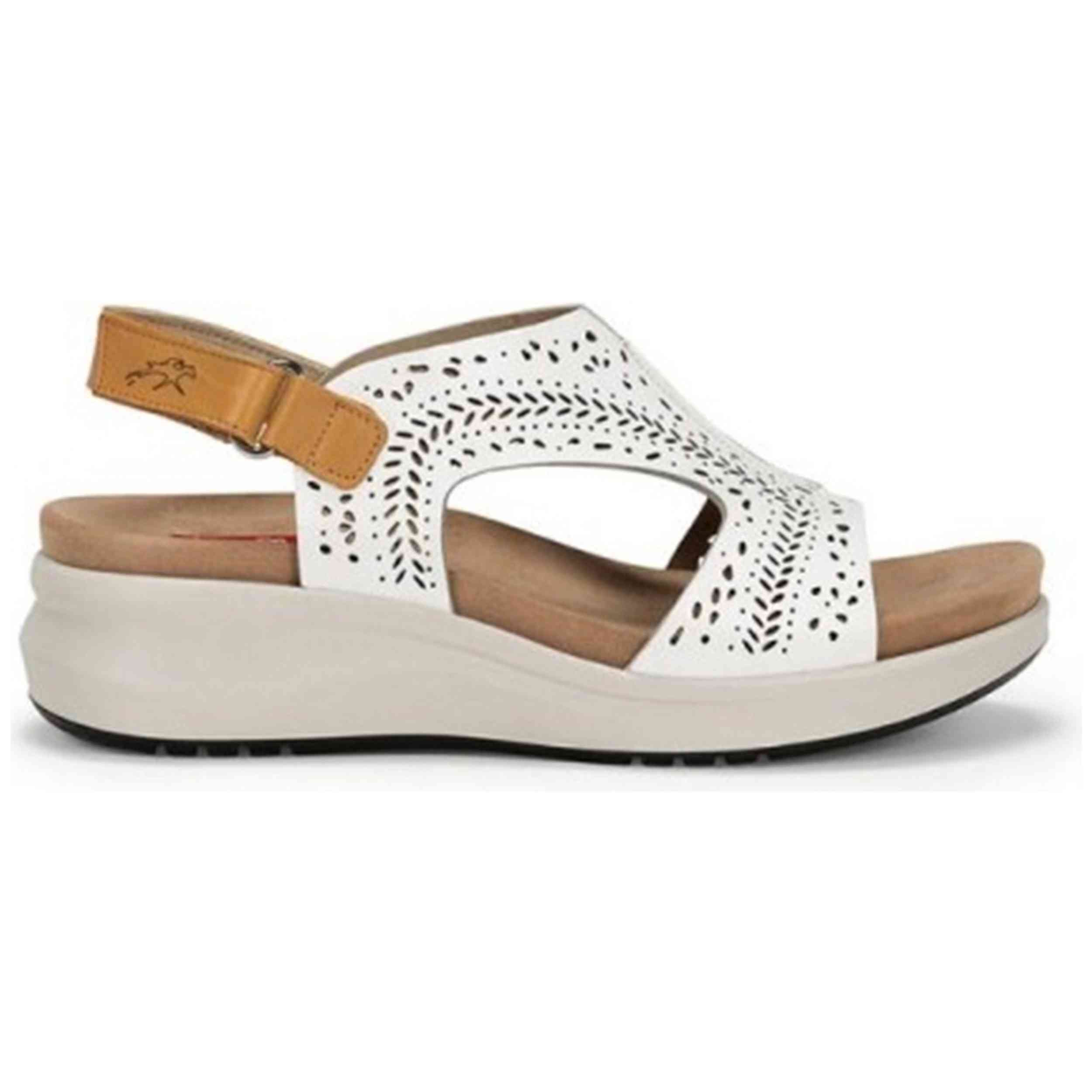Sandalias Fluchos modelo F1481 para Mujer en color Blanco