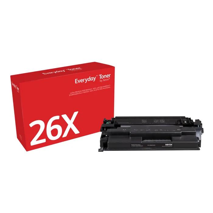 Compatible xerox everyday hp cf226x negro cartucho de toner 26x