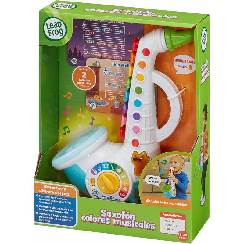 SAXOFON DE COLORES MUSICALES LEAP FROG DE VTECH