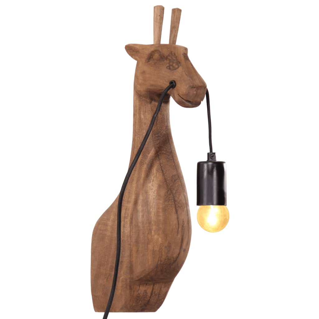 vidaXL Lámpara de pared con forma de animal 25 W E27 lámpara Cantidad de bombillas Modelo 1 (28x20x40 cm),  Modelo 3 (12x12x42 cm),  Modelo 2 (12x12x42 cm) y mas