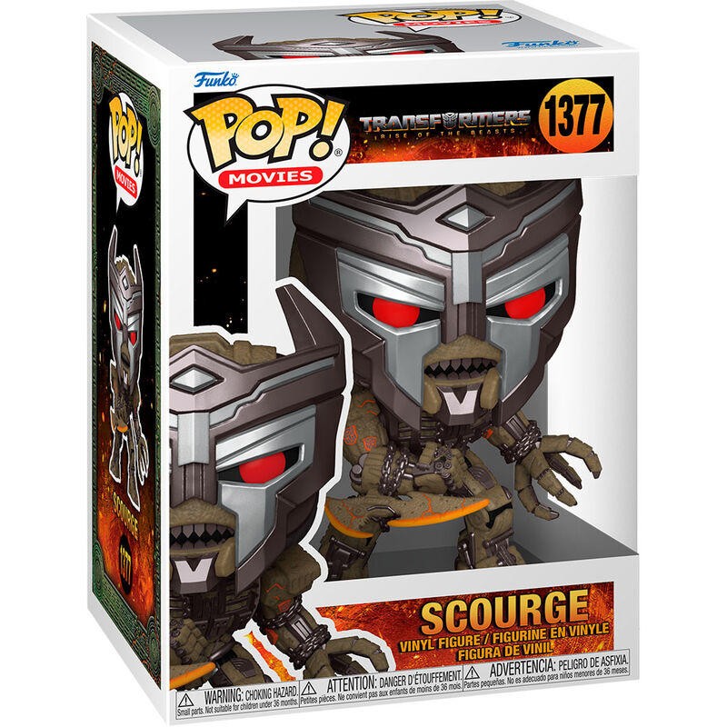 Figura Pop Transformers Scourge