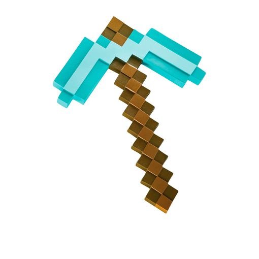 JAKKS REPLICA DEL PICO DE DIAMANTE DE MINECRAFT ROLEPLAY 2x59x31 Cms.
