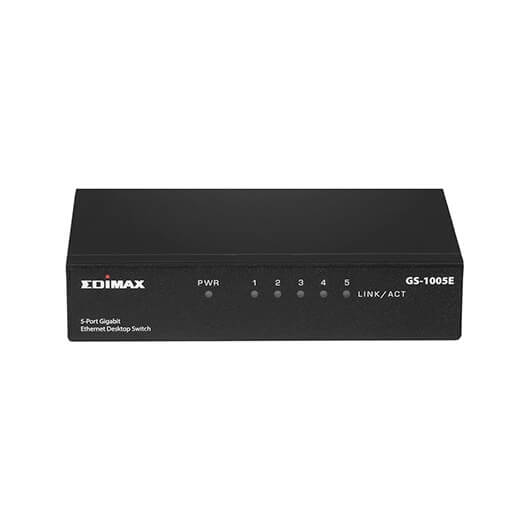 Switch Edimax GS-1005E 5 Puertos 10/100/1000 - Alta Velocidad