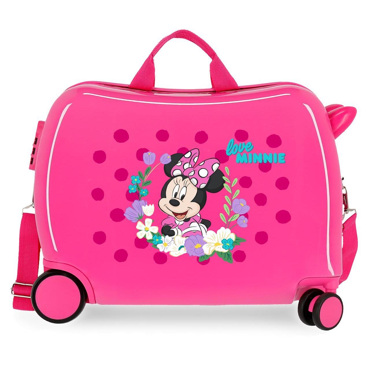 Disney Minnie Maleta Correpasillos ABS Rígida Minnie Golden Days