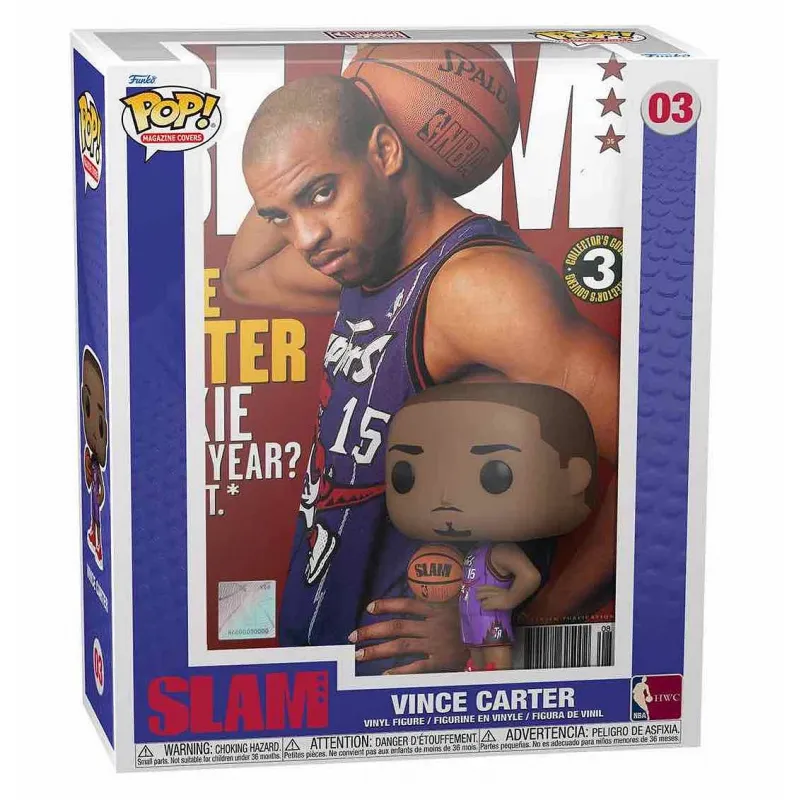 Funko Pop Vince Carter Toronto Raptors - Slam Cover