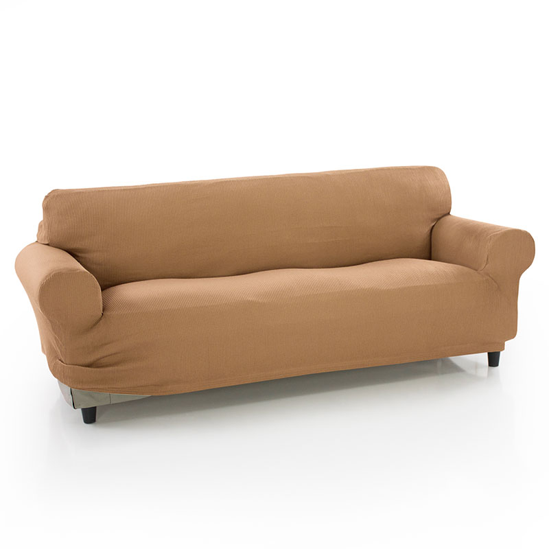 MAXIFUNDAS FUNDAS DE SOFA & CHAISE LONGUE MAXIFUNDAS Funda de Sofá Elástica Strada 4 Plazas Dore con Patrón Bolsillos