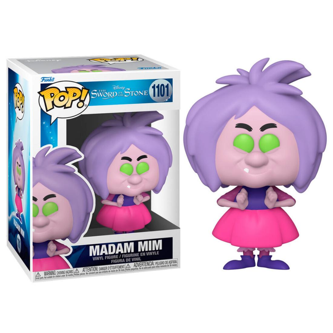 Funko Pop Merlín El Encantador Disney Madam Min 1101