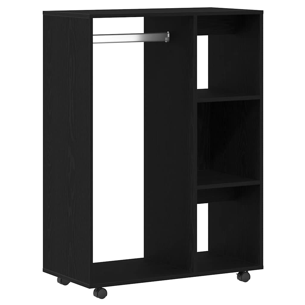 vidaXL Armario roble negro 80x40x110 cm madera de ingeniería