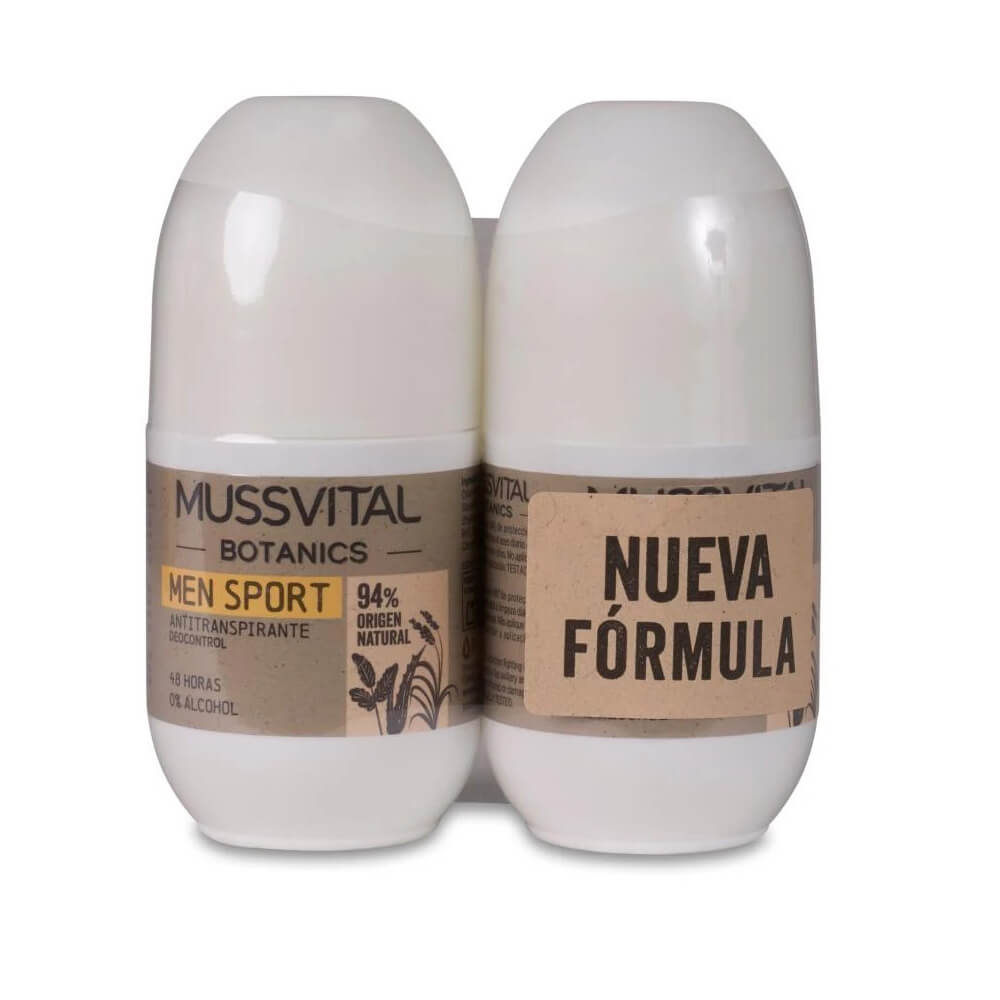 Mussvital Botanics Desodorante Hombre 75 ml Duplo