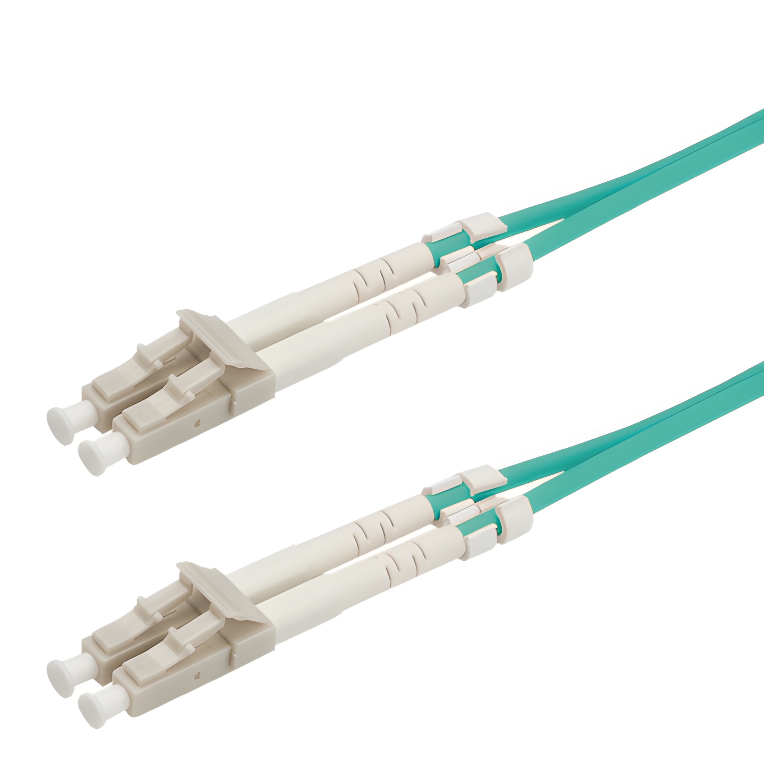 Value Cable de Fibra óptica 50/125µm OM3 LC/LC Turquesa 1m