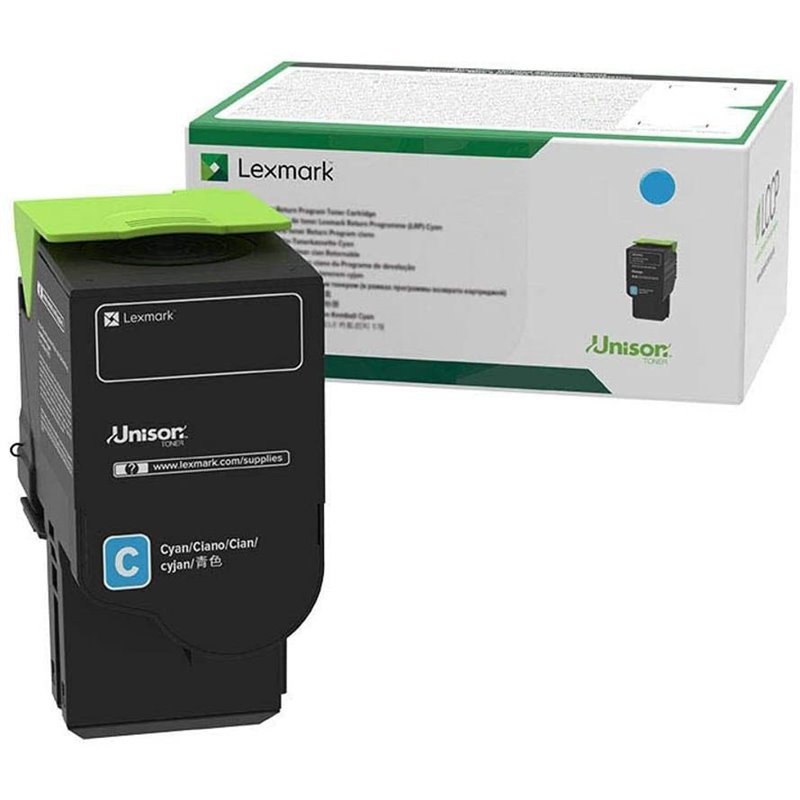 Toner Lexmark 78C20C0 Cyan Cs421 Cx421 Cx522 1400 Pag