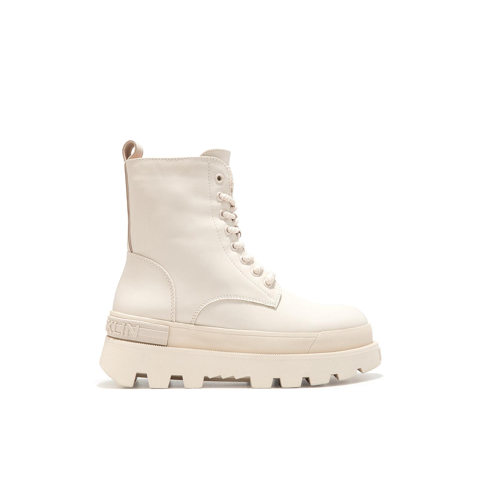 D.Franklin Botas de Mujer Corte Medio All Track Zip   - Botas para Mujer - Moda casual Mujer