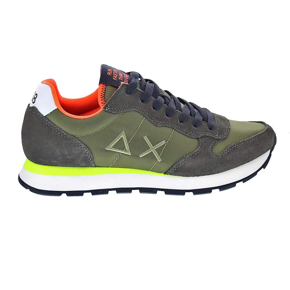 Sun68 Hombre Zapatillas modelo Tom Fluo Verde
