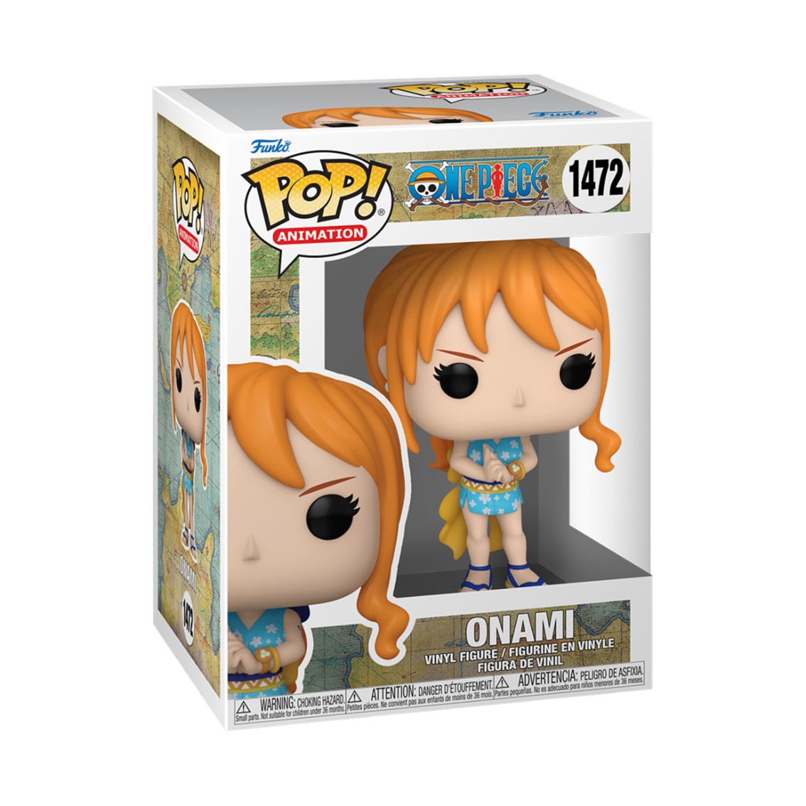 Funko Pop! Animation: One Piece - Nami - Onami - (Wano) - Figura de Vinilo Coleccionable - Idea de Regalo- Producto Oficial - Juguetes para Niños y Adultos - Anime Fans - MR POPYE