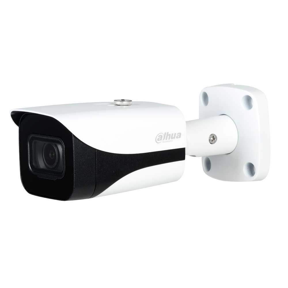 CÁMARA BULLET 4 EN 1 DAHUA 5MP CON SMART IR 40M, Óptica fija de 2,8 mm (111°) 0,001 lux, Incorpora micrófono, IP67, 3AXIS