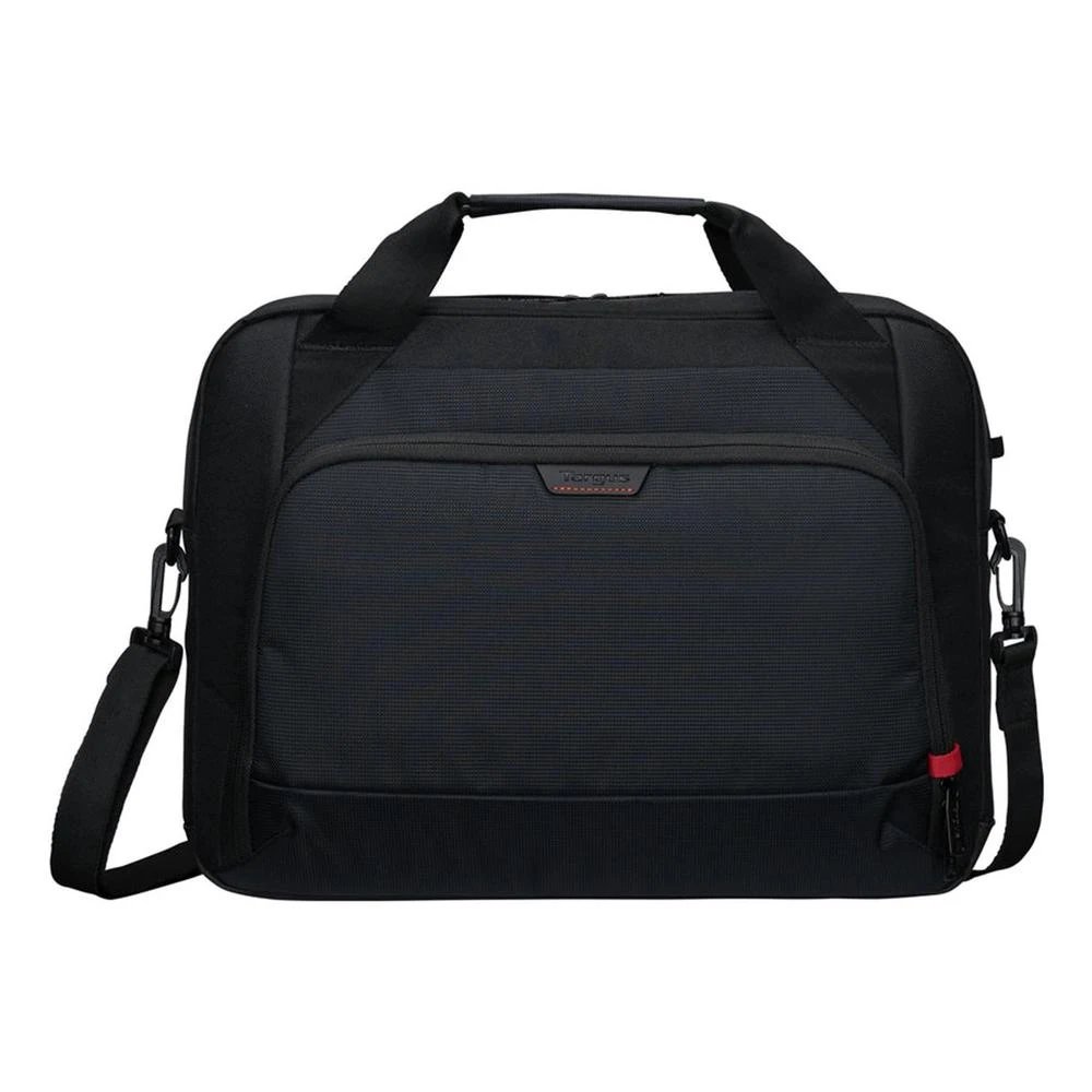 Targus - Funda porta PC Maletín CN415GL para portátil de hasta 16 pulgadas, diseño profesional negro, línea Ecosmart sostenible