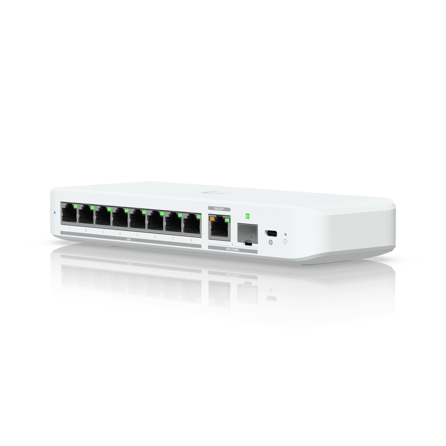 Ubiquiti UniFi Flex 2.5G Gestionado L2 2.5G Ethernet (100/1000/2500) Energía sobre Ethernet (PoE) Montaje en pared/escritorio Blanco