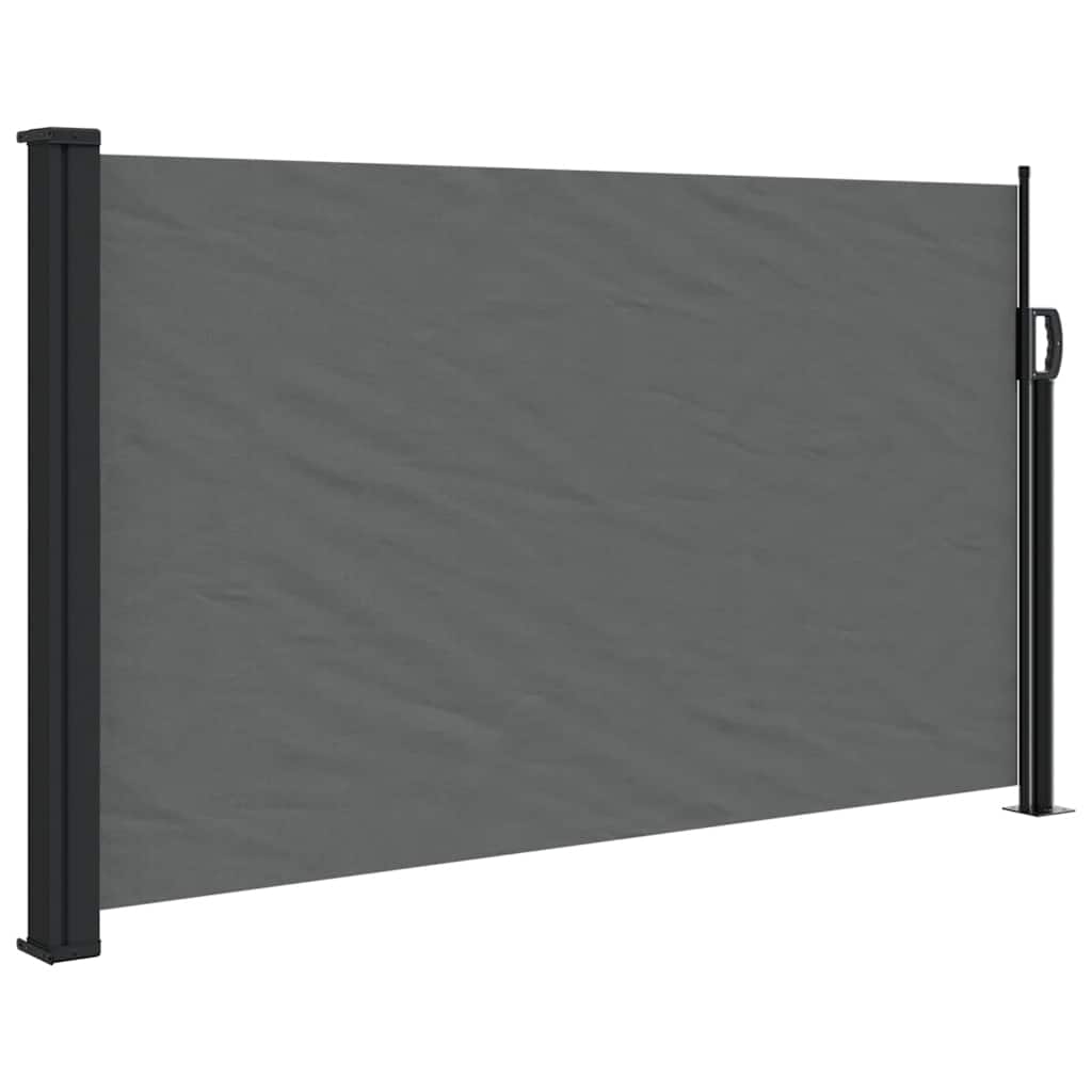 vidaXL Toldo lateral retráctil antracita 120x500 cm