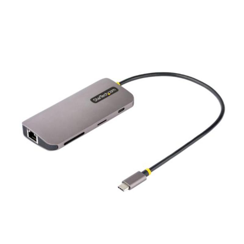 Estación de acoplamiento Startech 115B USB-C a HDMI/RJ45/USB 3.2/USB-C/PD 100W