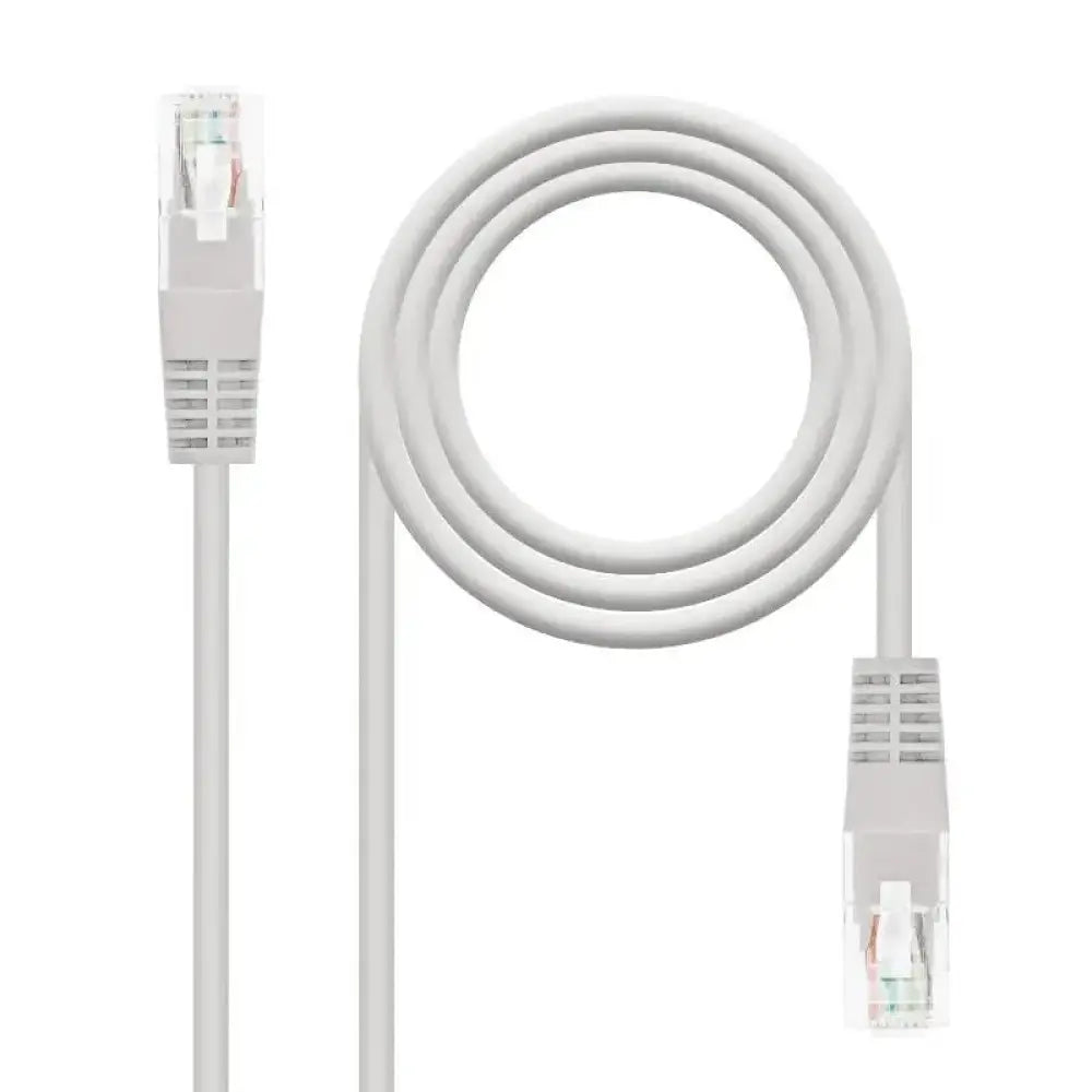Nanocable Cable de Red Latiguillo RJ45 CAT.6 UTP AWG24 Gris 25 m