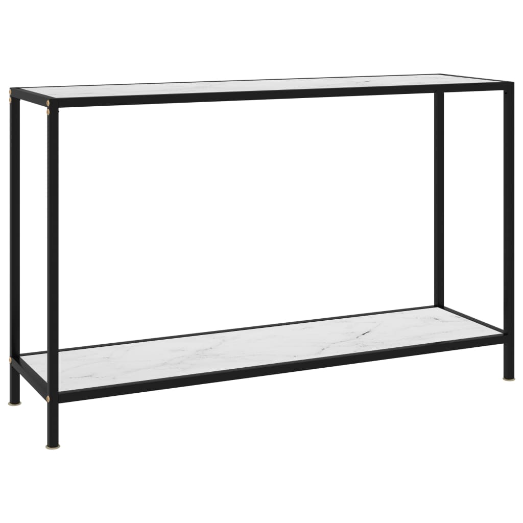 Vidaxl Mesa de Consola Vidrio Templado 120x35x75 Cm Transparente