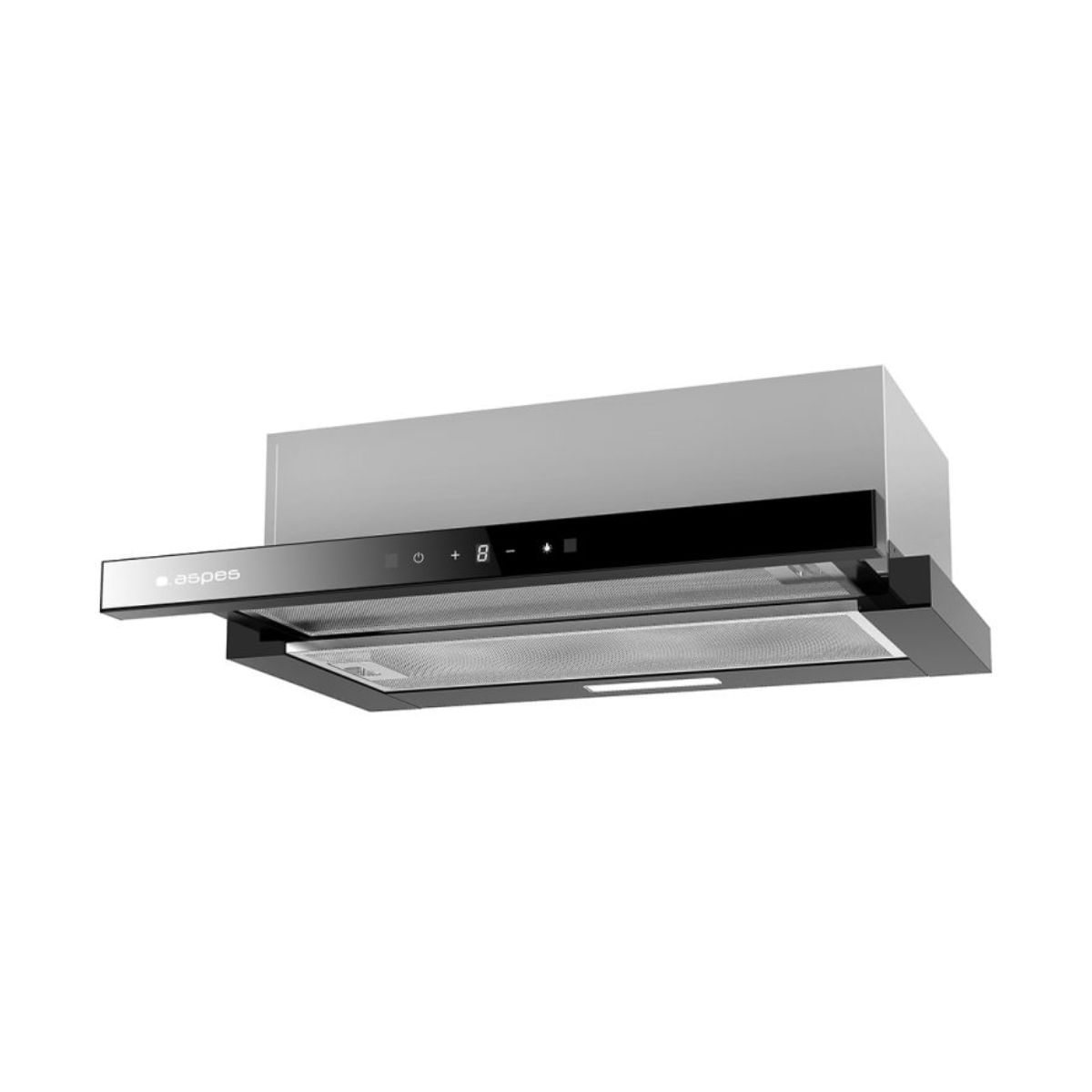 Campana extractora telescópica Aspes ACPE602ADX 70W 372,5m3/h A inox 60 cm