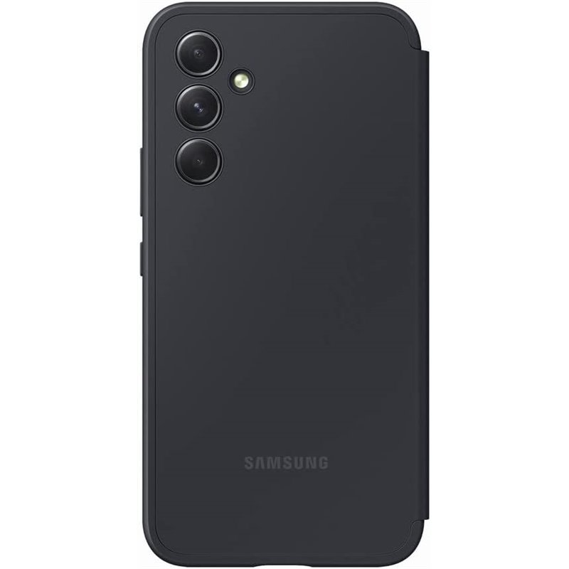 Funda c/tapa negro galaxy a54