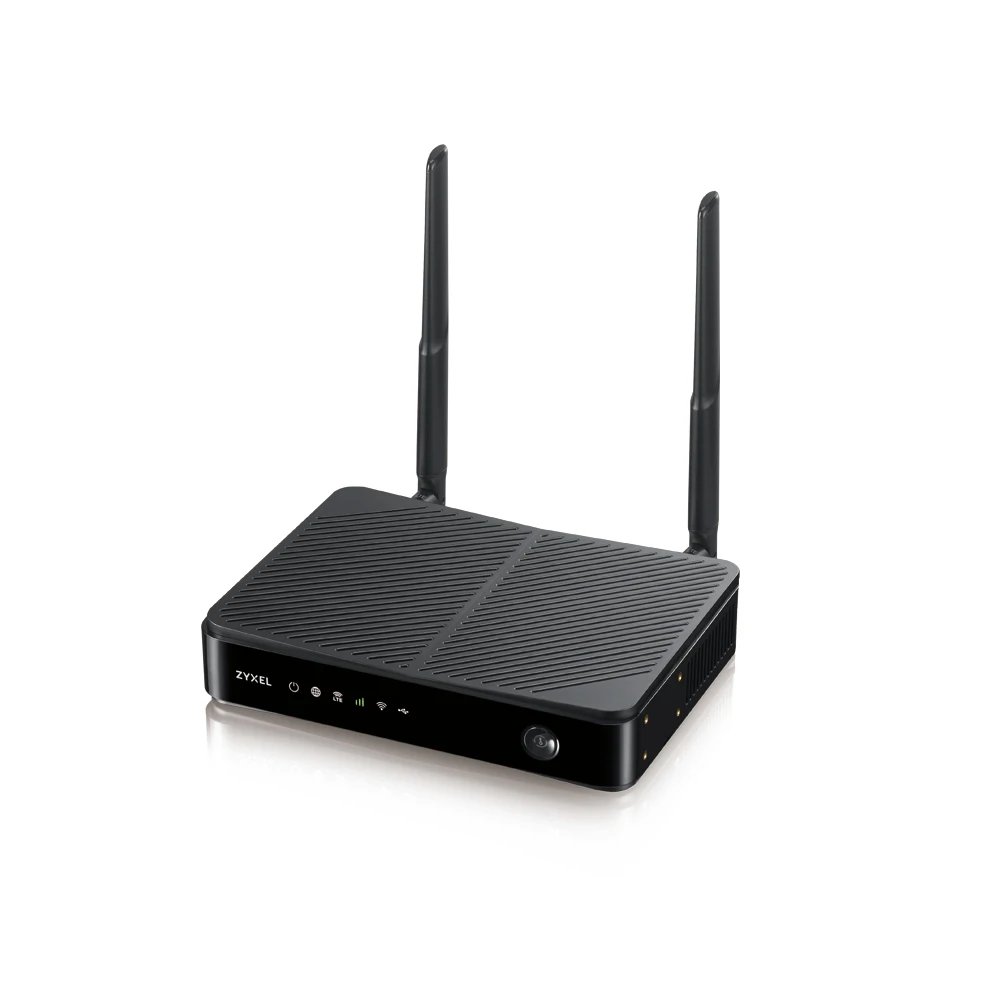 Rúter Ethernet WAN Doble banda (2,4 GHz / 5 GHz), Wi?Fi 5 (802.11ac), soporta 802.11a/b/g/n Zyxel LTE-3301PLUS-EU0102F  | Negro
