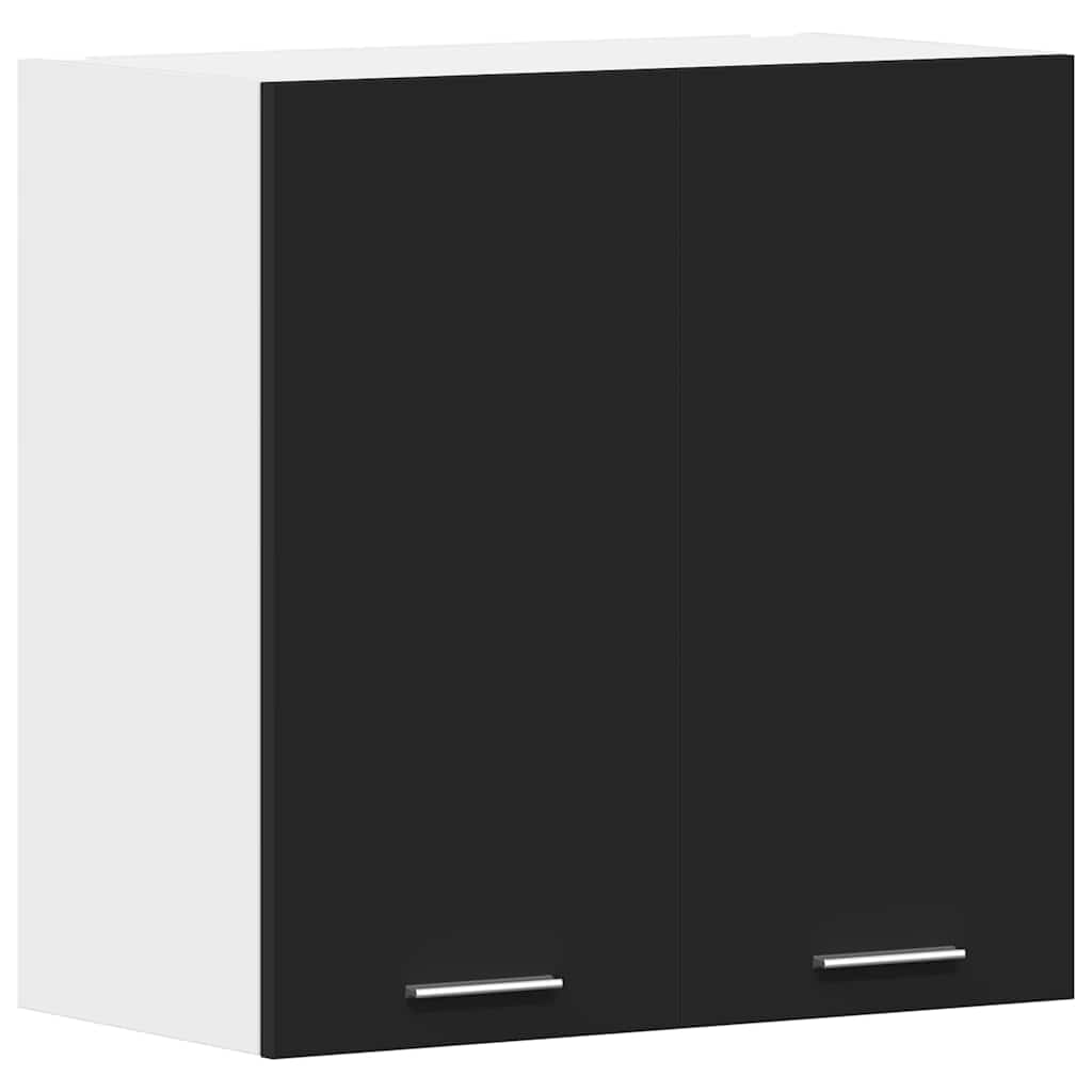 vidaXL Armario colgante "Lyon" de, negro, 60 x 31 x 60 cm, madera de ingeniería