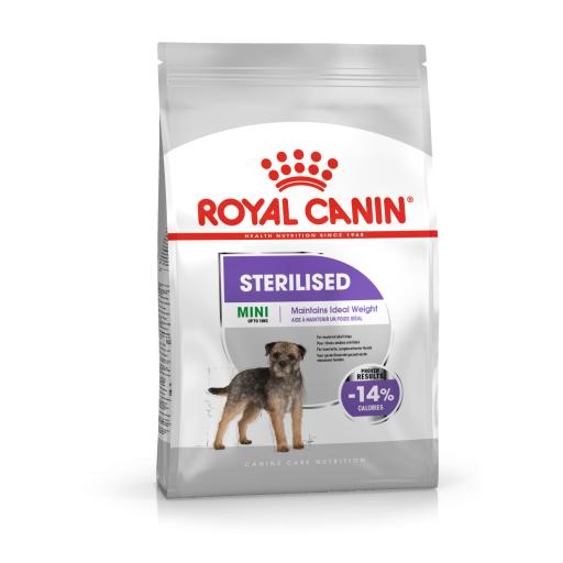 Royal Canin Mini Sterilised Pienso Perro Adulto Esterilizado de Tamaño Pequeño - 8 KG