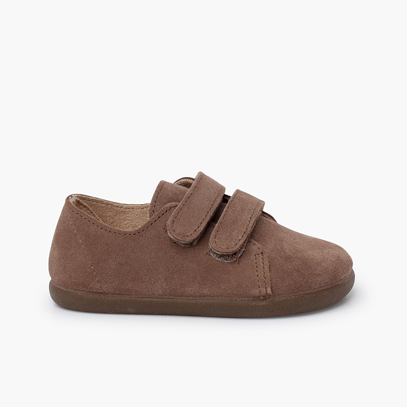 Pisamonas Zapatillas barefoot serraje doble tira adherente