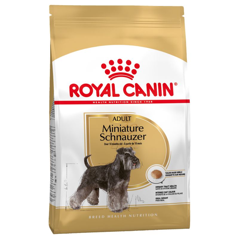 Royal Canin Miniature Schnauzer Adult Pienso para Perro Adulto de Raza 3Kg