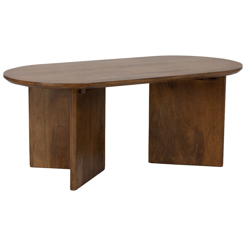 Wonderlust Deco - Mesa de centro natural 109x53x43 Natural oscuro 109x53x43h cm