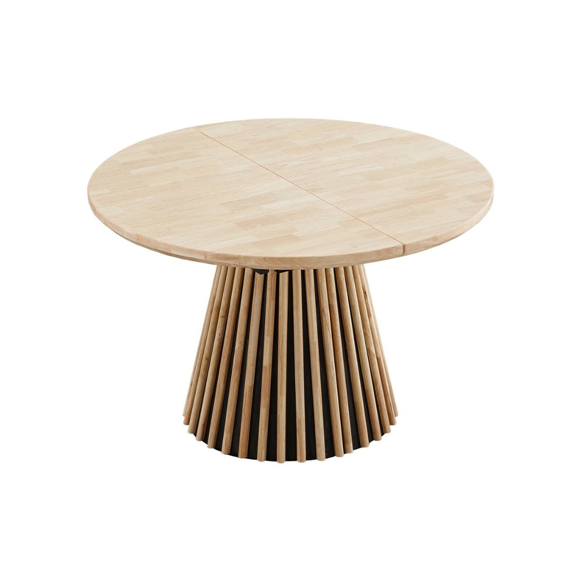 Mesa de comedor Grove redonda extensible nordish Ø102x76 cm Adec