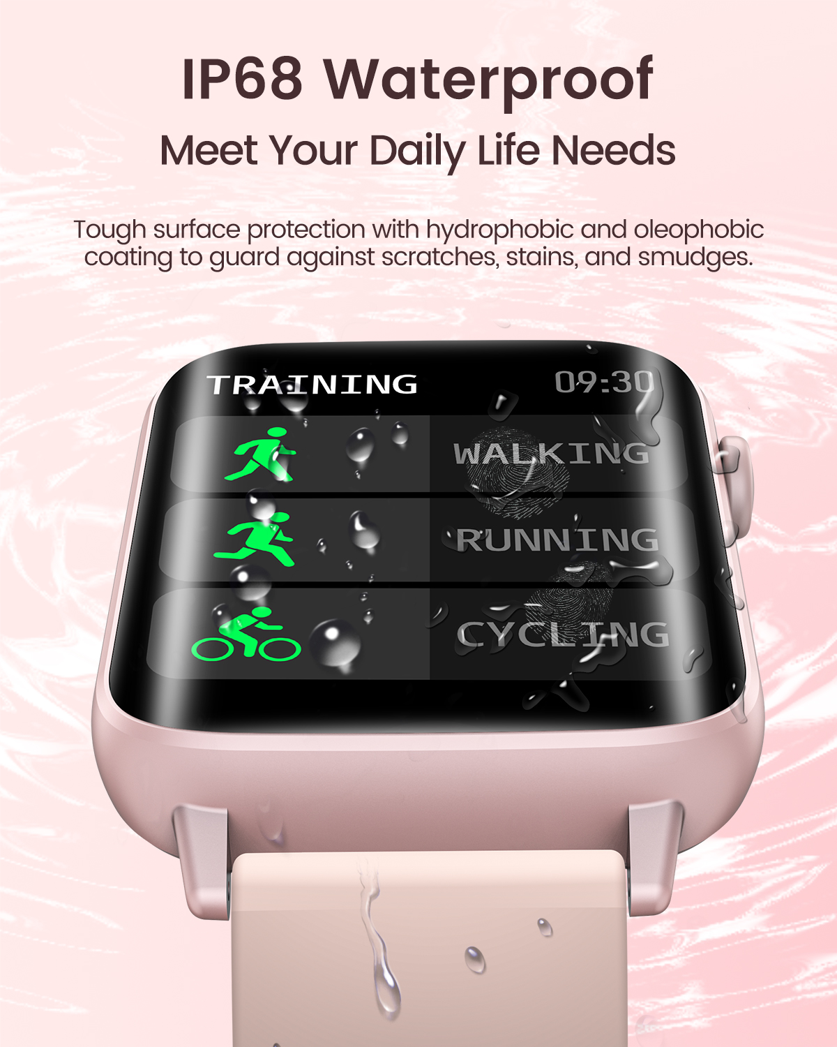 Oferta Smartwatch Mujer con Llamada Bluetooth/Marcación, 1.7'' Reloj  Inteligente Mujer 28 Modos Deportes/Frecuencia Cardiaca/SpO2/Seguimiento  Menstrual/Monitor Sueño/Reproductor Música Android iOS Oro Rosa