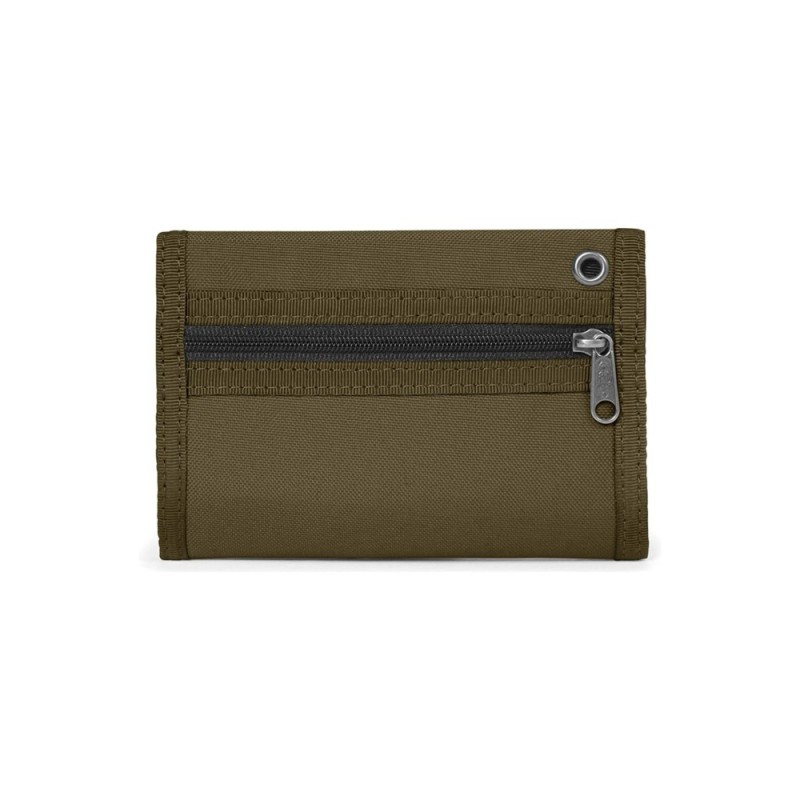 CARTERA EASTPAK ARMY OLIVE NYLON VELCRO CREW WALLET