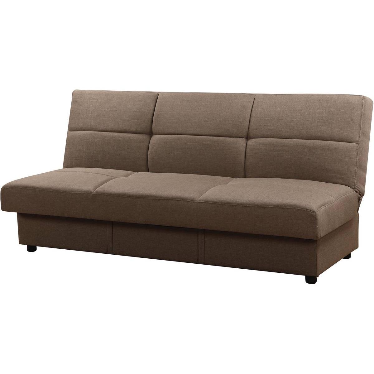 Habitat y Jardin - Sofá cama clic clac "Enzo" - 3 plazas - Marron