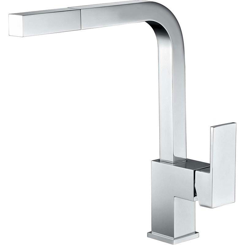 Imex Constanza GCE005 grifo de cocina monomando de caño alto con manguera y teleducha