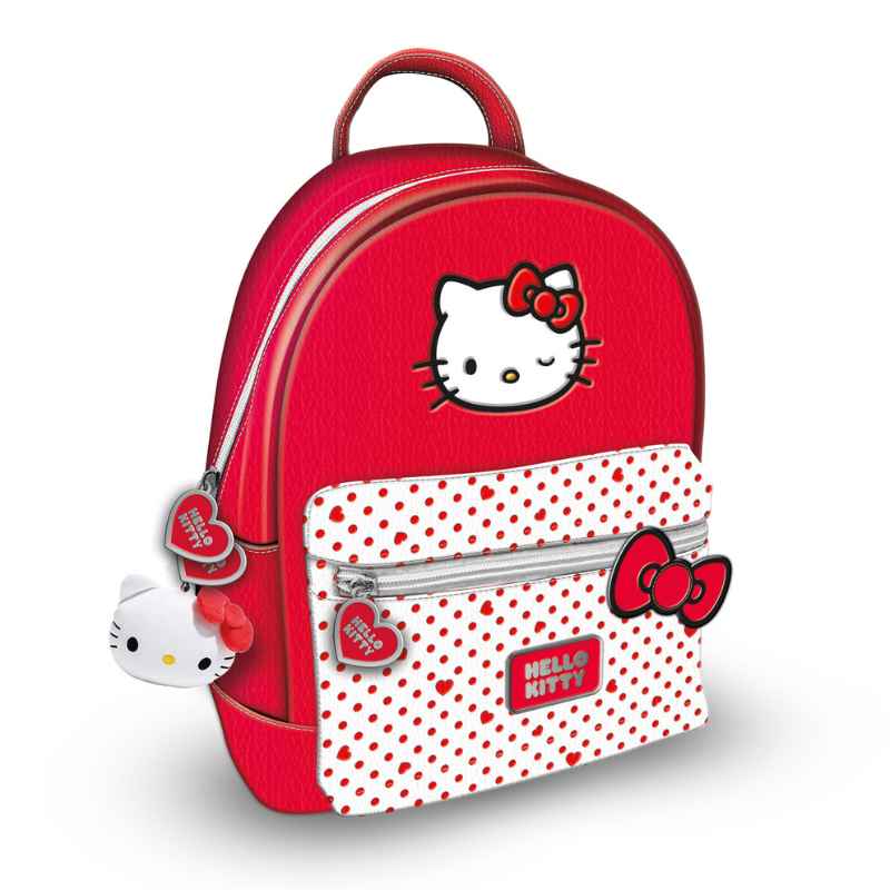 Pyramid Hello Kitty Polka Dot Fashion Mochila, 29 cm Gr