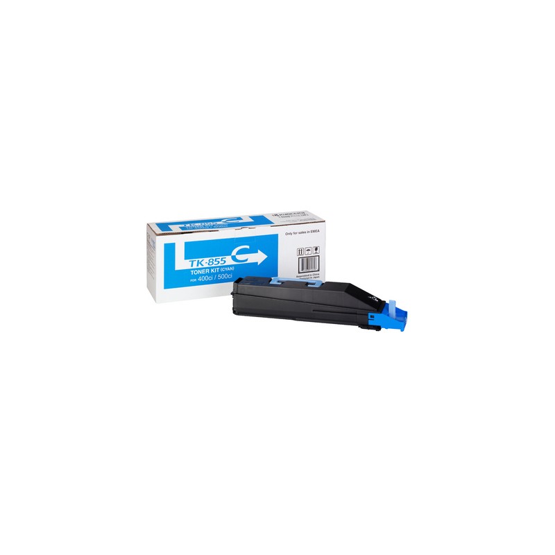 KYOCERA - TK-855C cartucho de tóner 1 pieza(s) Original Cian 1T02H7CEU0