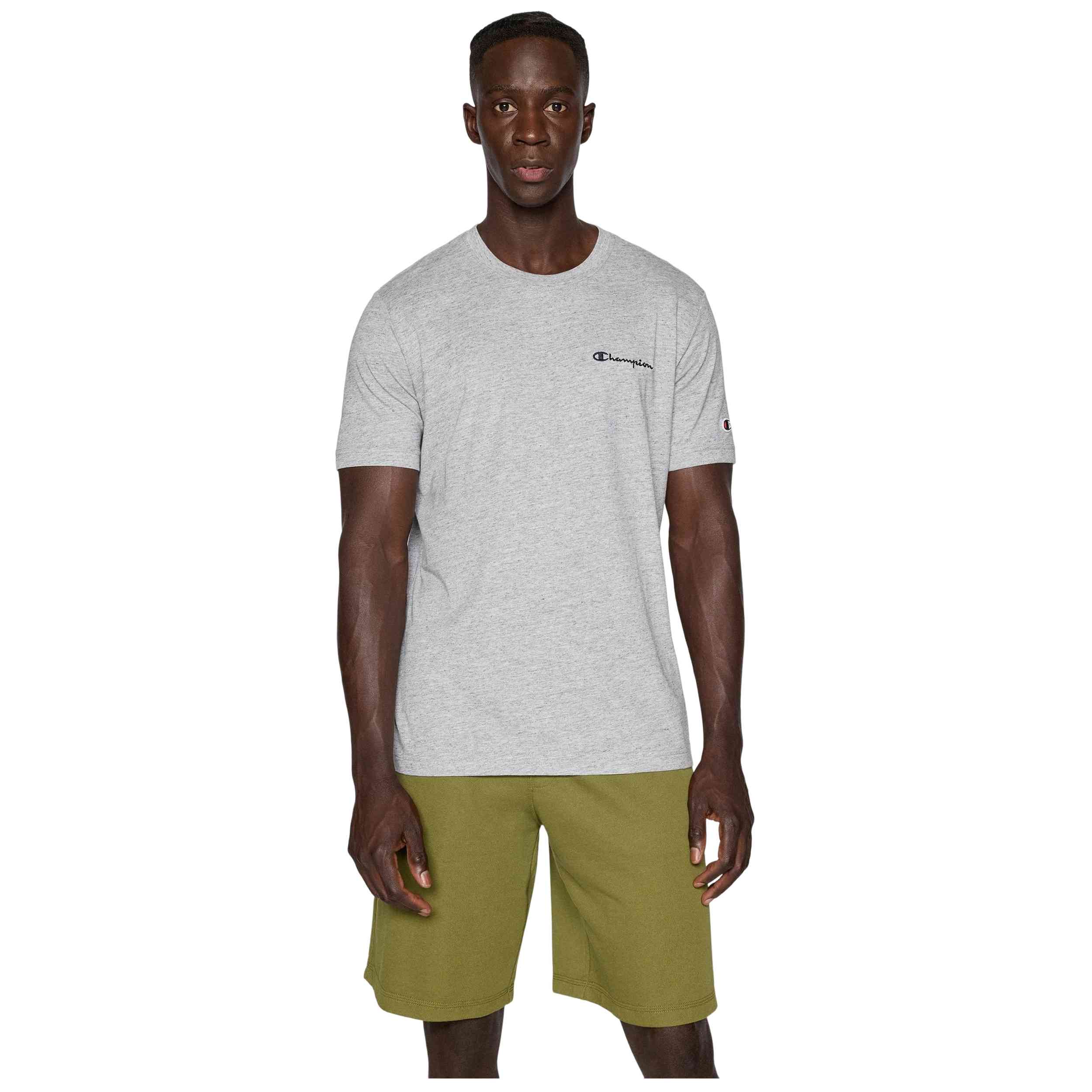 Camiseta Champion modelo Ss Tee en color Gris