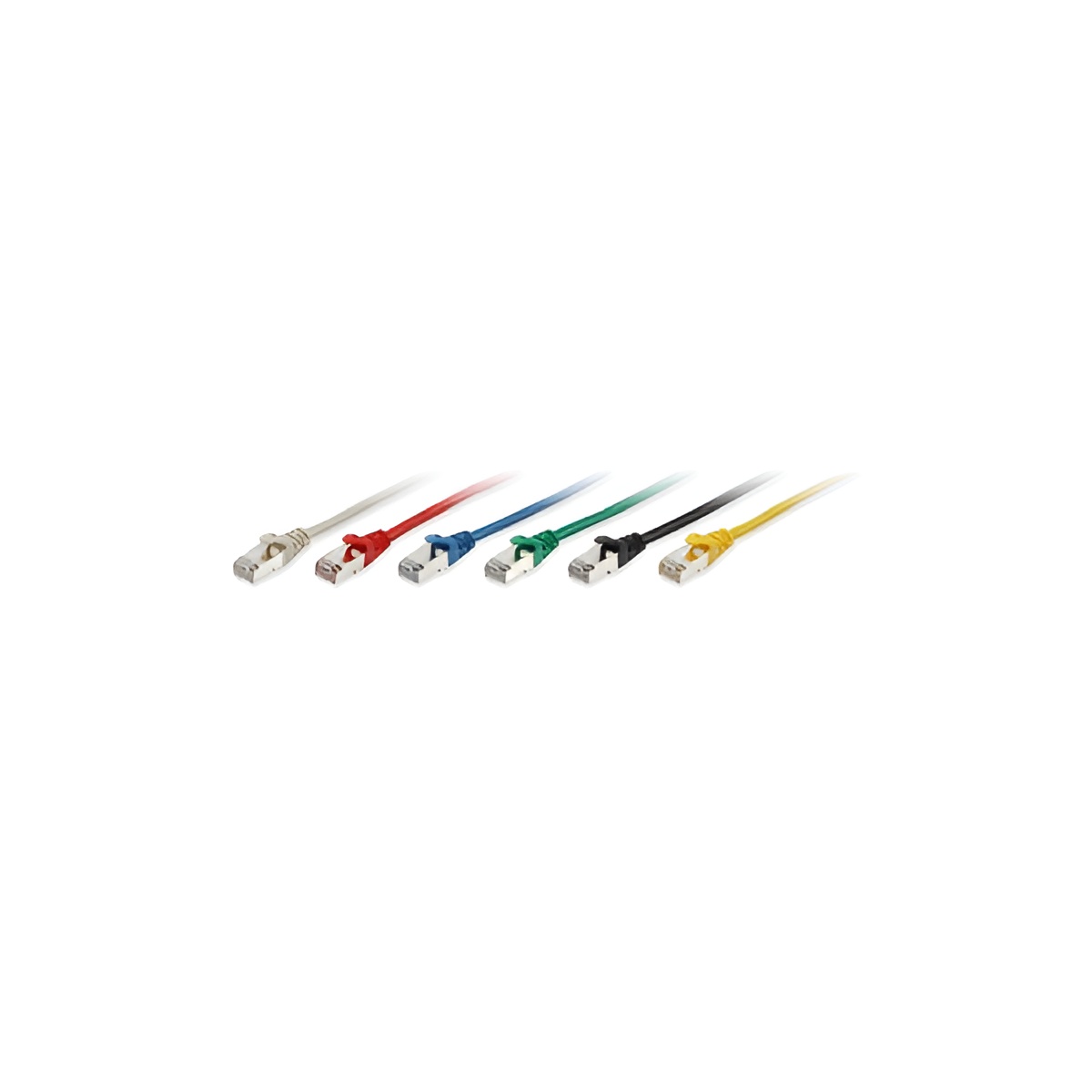Latiguillo apantallado cat.6a s/ftp lsoh 1m color amarillo equip 606303