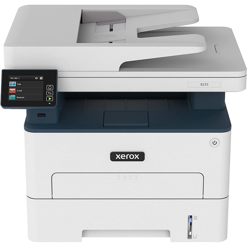 Impresora láser multifunción Xerox B235V_DNI en blanco y negro (A4, impresora, fotocopiadora, escáner, fax, dúplex, red, WLAN, U