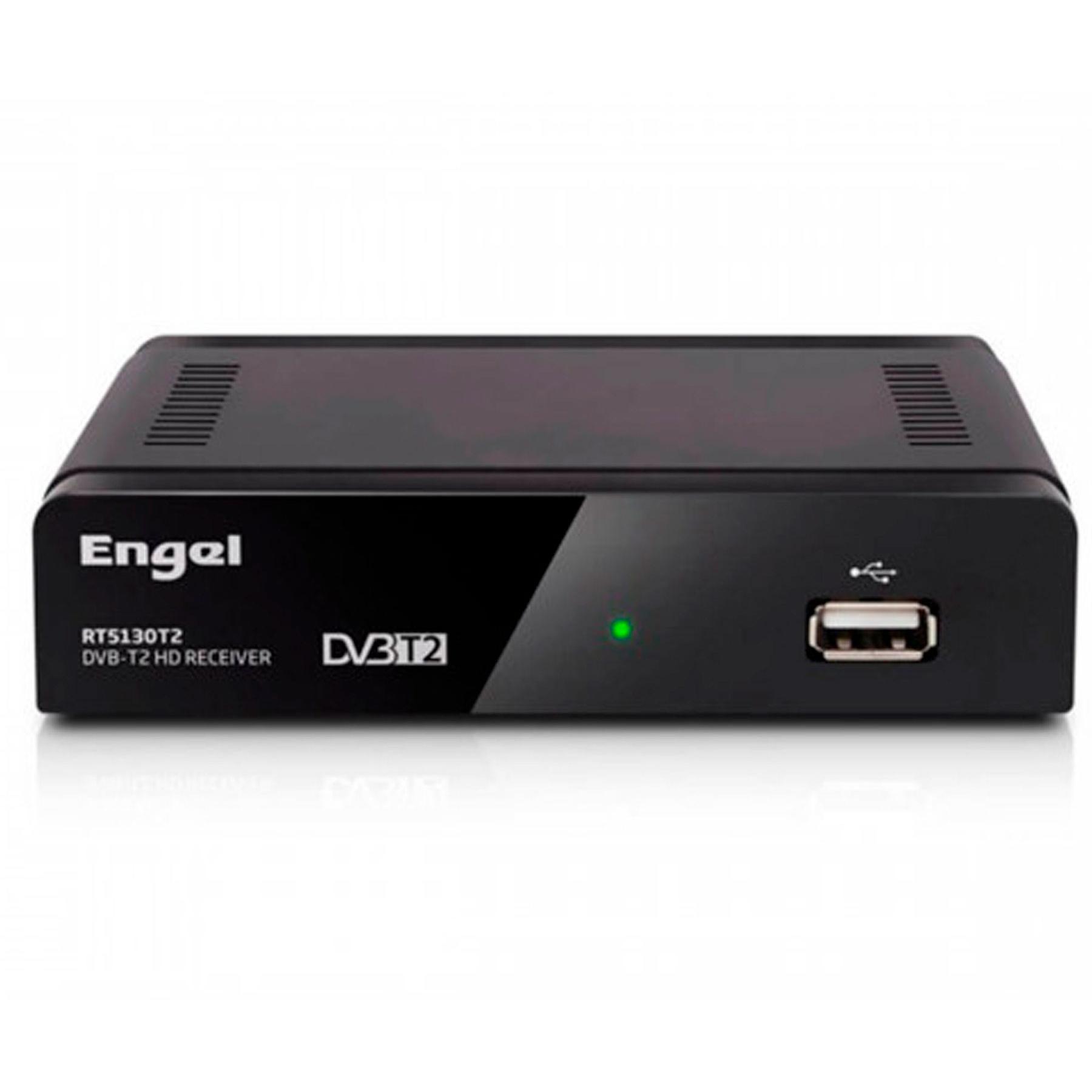 Axil Engel RT5130T2 - Receptor DVB-T2 de Alta Sensibilidad con Función PVR y EPG