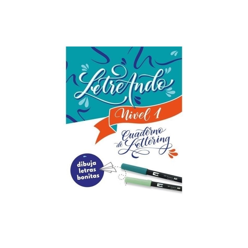 Tombow - CUADERNO TOMBOW LETTERING LETREANDO 1 ADU2-003-2