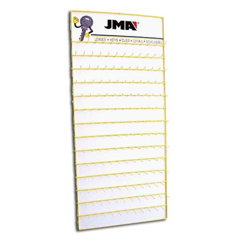 Llaves jma expositor vacio orma-500 de 500 x 1150 gancho 6 cm