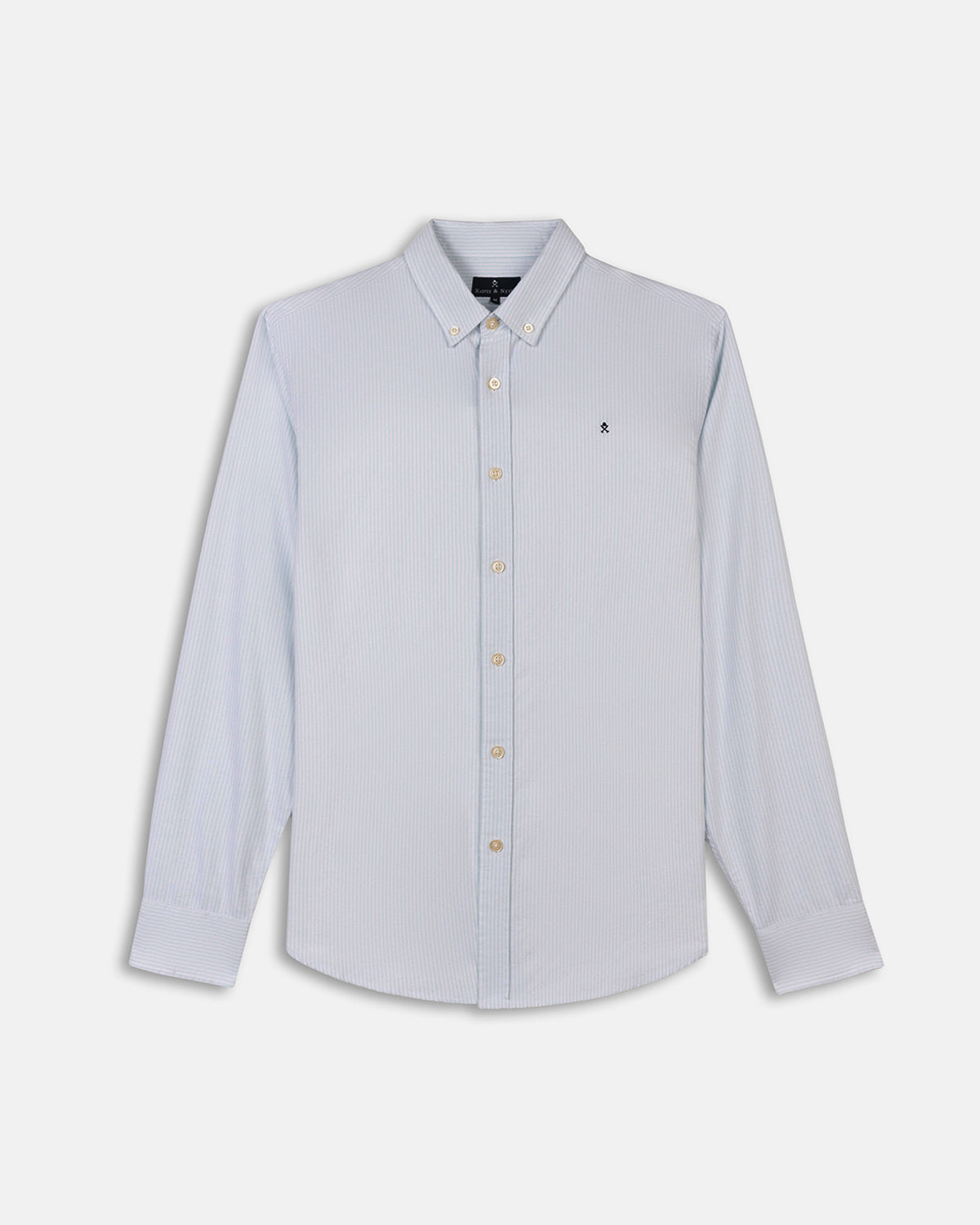 Harper & Neyer Camisa de Hombre de Algodón Mediterráneo