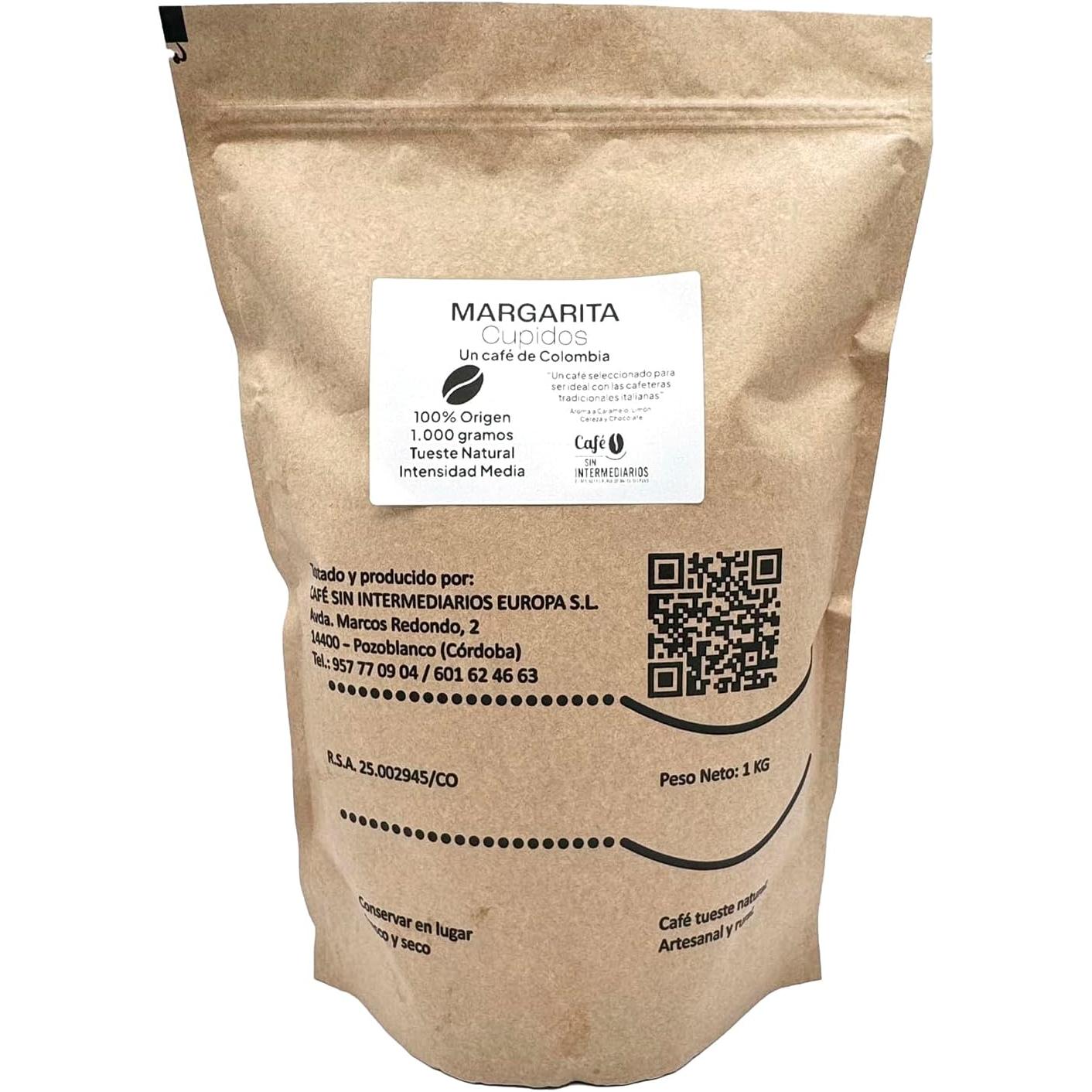 CAFE SIN INTERMEDIARIOS - Clavel - Café Colombia 1Kg | Tostado Semanal | Molido al envío | Intensidad baja | Ideal Café Solo